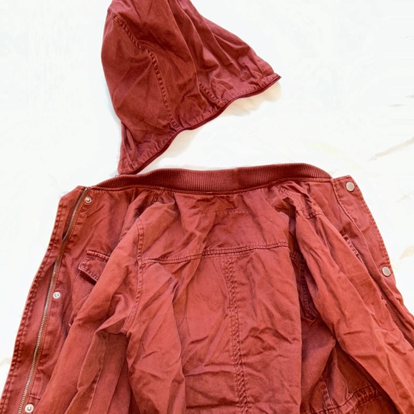 Garage Utility Jacket with Drawstring Waist - Picture 3 of 5